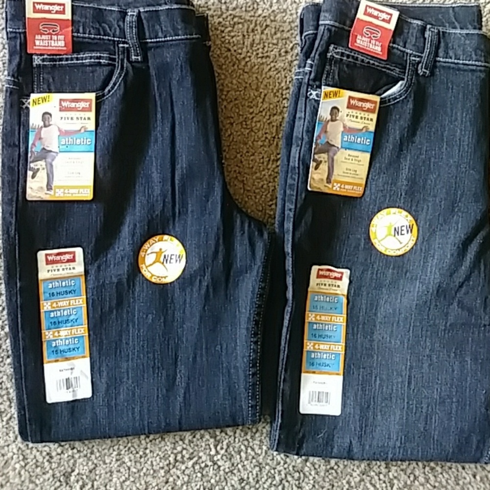 Kids wrangler jeans